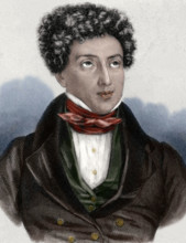 Alexandre Dumas (1802-1870), French writer, 19th century. Creator: Unknown.