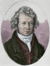 German writer Johann Wolfgang von Goethe, (19th century).  Creator: Unknown.