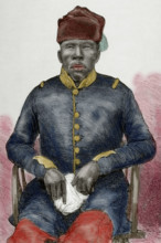 Gabasheane Masupha, Paramount chief of Basotho, 1940s?  Creator: Capuz.