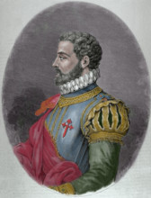 Alonso de Ercilla, soldier and poet, (19th century).  Creator: Capuz.