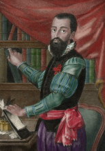 Garcilaso de la Vega (1501-1536), Spanish soldier and poet.  Creator: Unknown.