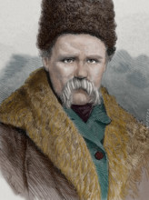 Taras Shevchenko (1814-1861), Ukrainian poet, 1877. Creator: Budillo.