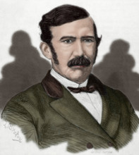 David Livingstone (1813-1873), Scottish explorer, 1876. Creator: Gerard Tropsch.