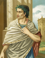 Portrait of Gaius Julius Caesar, 1875.  Creator: Unknown.