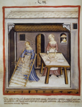Homemade bread, 14th century.  Creator: Unknown.