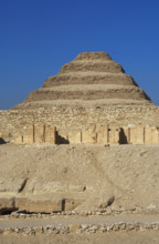The Pyramid of Djoser (Zoser) or step pyramid, Saqqara necropolis, Egypt, Old Kingdom (2015). Creator: Unknown.