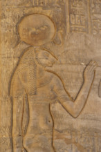 Relief of Sekhmet, the lion-headed goddess, Temple of Kom Ombo, Egypt, 2nd century BC (2003). Creator: Unknown.