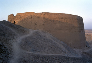 Zoroastrian Tower of Silence, Yazd, Iran, 2000. Creator: LTL.
