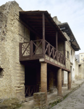 House of the Opus Craticium or Casa a Graticcio, Herculaneum, Italy, 2002. Creator: LTL.