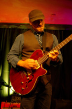 BD Lenz, BD Lenz Trio, Verdict Jazz Club, Brighton, East Sussex, June 2024. Creator: Brian O'Connor.