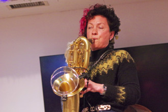 Hannah Horton, Hannah Horton Quartet, East Grinstead Jazz Club, West Suusex, Jan 2025. Creator: Brian O'Connor.