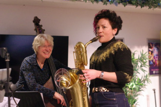 Hannah Horton Quartet, East Grinstead Jazz Club, West Suusex, Jan 2025. Creator: Brian O'Connor.