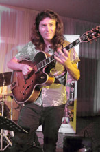 Rob Luft, Eddie Parker’s Airborn, Watermill Jazz Club, Dorking, Surrey, March 2025. Creator: Brian O'Connor.