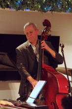 Paul Whitten, Paul Higgs Quartet, East Grinstead Jazz Club, Chequer Mead Theatre, West Sussex, 2025. Creator: Brian O'Connor.