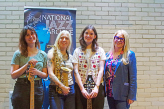 International Women’s Day, National Jazz Archive Fundraiser, Baptist Church, Loughton, Essex, 2025. Creator: Brian O'Connor.