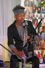 Julien Stella, NoSax NoClar, Watermill Jazz Club, Dorking, Surrey, May 2024. Creator: Brian O'Connor.