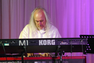 Eddie Parker, Eddie Parker’s Airborn, Watermill Jazz Club, Dorking, Surrey, March 2025. Creator: Brian O'Connor.