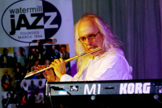 Eddie Parker, Eddie Parker’s Airborn, Watermill Jazz Club, Dorking, Surrey, March 2025. Creator: Brian O'Connor.
