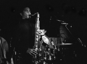 David Sanchez, Pizza Express, Dean St, London, Nov 2001. Creator: Brian O'Connor.