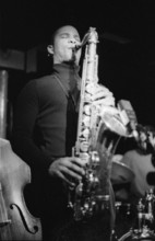 David Sanchez, Pizza Express, Dean St, London, Nov 2001. Creator: Brian O'Connor.