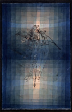 Dance of the Moth, 1923. Creator: Klee, Paul (1879-1940).