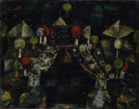 Women's Pavilion, 1921. Creator: Klee, Paul (1879-1940).