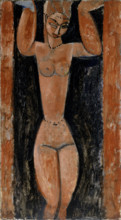 Caryatid, c1911-1912. Creator: Modigliani, Amedeo (1884-1920).