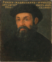 Portrait of Ferdinand Magellan, c1579. Creator: Anonymous.
