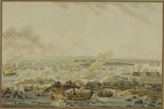 The Siege of the Fortress Ochakov on December 1788, 1788. Creator: Mechel, Christian von (1737-1817).