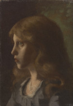 Girl's Head . Creator: Klimt, Gustav (1862-1918).