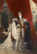 Portrait of George IV (1762-1830), King of the United Kingdom, c1816. Creator: Lawrence, Sir Thomas (1769-1830).