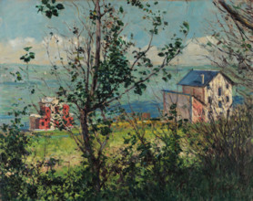 Villas à Trouville, 1882. Creator: Caillebotte, Gustave (1848-1894).