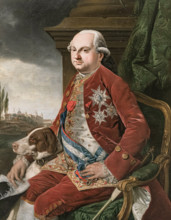 Portrait of King Ferdinand IV of Naples and Sicily (1751-1825), 1778-1779. Creator: Zoffani, Johann (1733-1810).