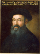 Portrait of Ferdinand Magellan, c1552. Creator: Anonymous.