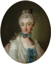 Portrait of Princess Elzbieta Izabela Lubomirska, née Countess Czartoryska (1736-1816), 18th century Creator: Krafft, Per, the Elder (1724-1793).