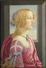 La Bella Simonetta, 1469. Creator: Botticelli, Sandro (1445-1510).