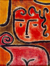 Hot-Blooded Girl, 1938. Creator: Klee, Paul (1879-1940).