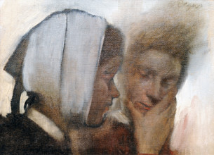 Washerwomen, c1872. Creator: Degas, Edgar (1834-1917).