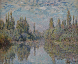 The Seine at Vetheuil, 1878. Creator: Monet, Claude (1840-1926).