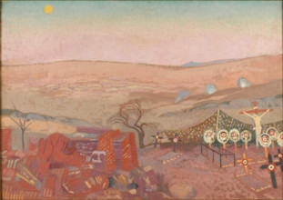 Benay Cemetery, near Saint-Quentin, 1917. Creator: Denis, Maurice (1870-1943).