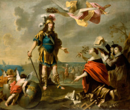 Louis II de Bourbon (1621-1686) at the capture of Dunkirk in October 1646, 1646-1647. Creator: Tassel, Jean (1608-1667).