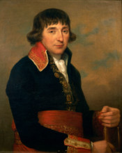 Portrait of Augustin de Lespinasse (1736-1816), 1798. Creator: Kauffmann, Angelika (1741-1807).