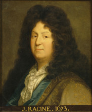 Portrait of the poet Jean Racine (1639–1699), 1698. Creator: Santerre, Jean Baptiste (1658-1717).