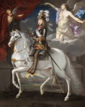 Portrait of the King Louis XIV (1638–1715), c1653. Creator: Nocret, Jean (1615-1672).