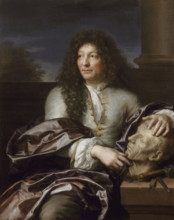Portrait of the sculptor François Girardon (1628-1715), 1683. Creator: Revel, Gabriel (1643-1712).