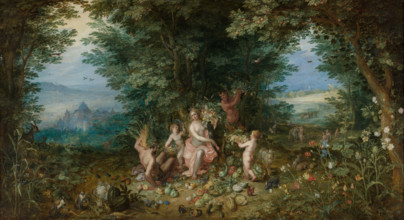 Allegory of the Earth, c1610. Creator: Brueghel, Jan, the Elder (1568-1625).
