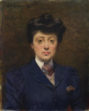 Self-portrait, Second Half of the 19th century. Creator: Abbéma, Louise (1853-1927).