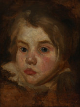 Head of a young boy, Mid of the 19th century. Creator: Manet, Édouard (1832-1883).
