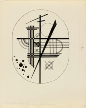 Illustration for "Point and Line to Plane", 1925. Creator: Kandinsky, Wassily Vasilyevich (1866-1944).