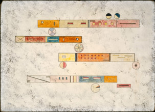 Nacheinander (Successively), 1933. Creator: Kandinsky, Wassily Vasilyevich (1866-1944).